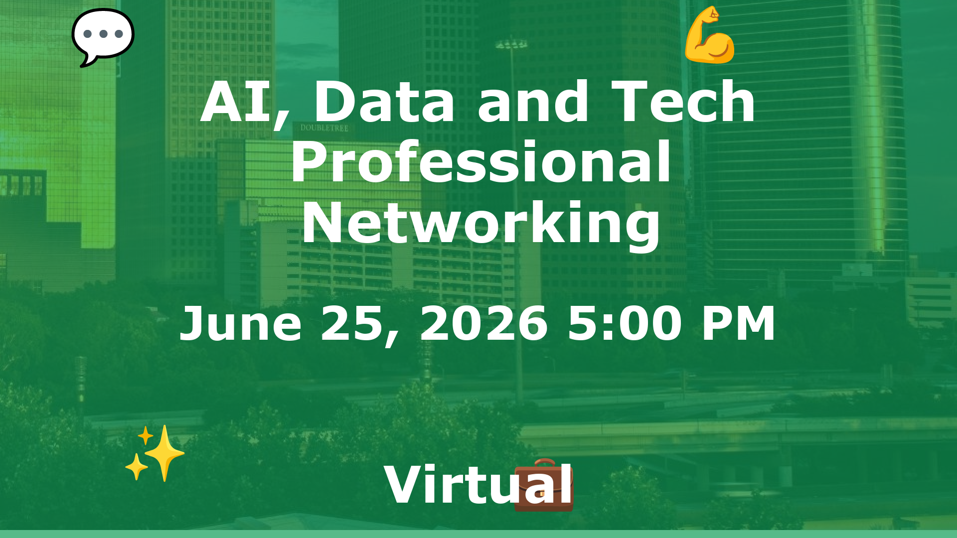 AI, Data and Tech Professional Networking event image